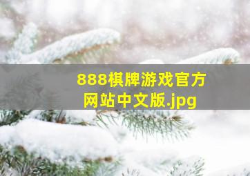888棋牌游戏官方网站中文版