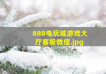 888电玩城游戏大厅客服微信