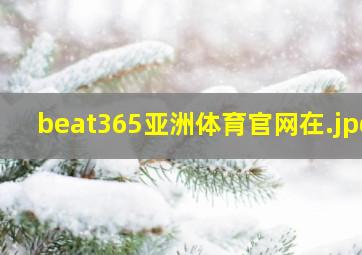 beat365亚洲体育官网在